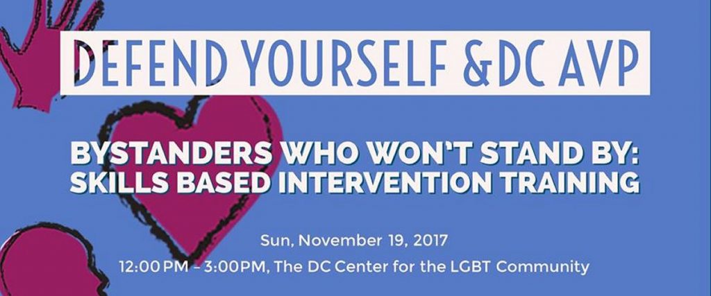 Bystander Intervention Training The Dc Center For The Lgbt Community