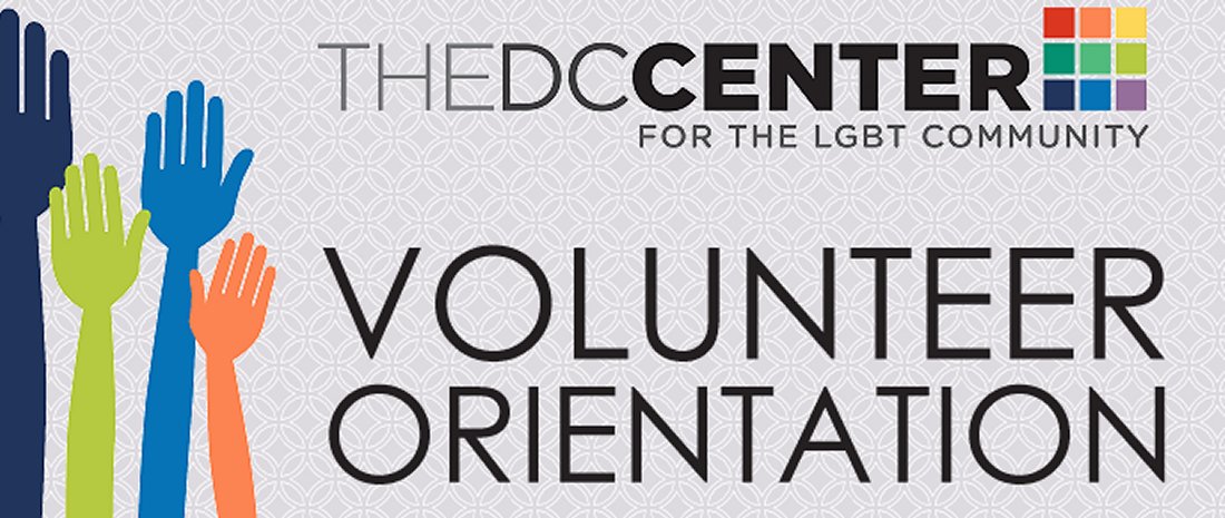 DC Center Volunteer Orientation