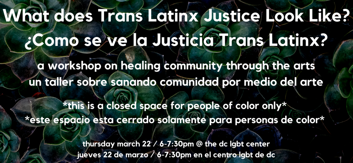 Latinx Coalition Meeting: Trans Latinx Justice