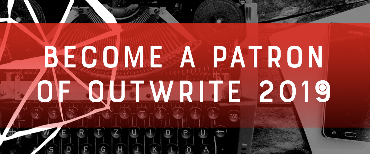 Become a Patron of OutWrite 2019