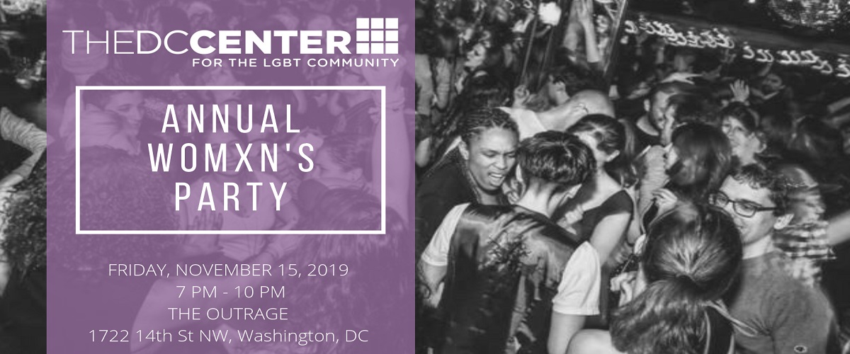 The DC Center Presents... The Annual Womxn's Party