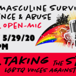 Transmasculine Taking the Stage GOES VIRTUAL - 5/29