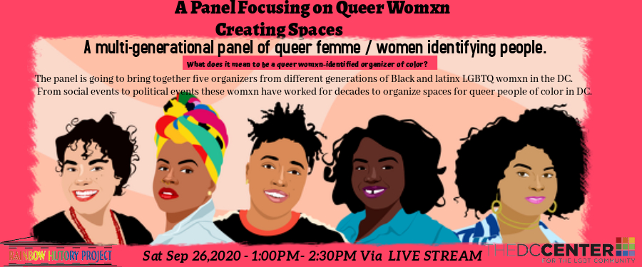Queer Womxn Creating Spaces - A Virtual Panel