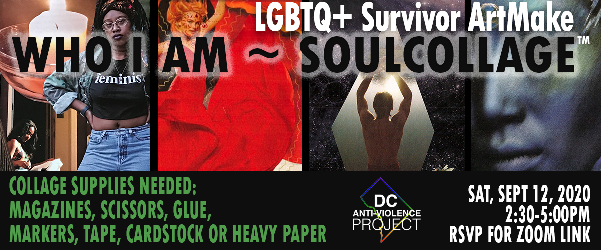 LGBTQ+ Survivor ArtMake: Who I Am - SoulCollage™