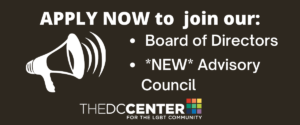Seeking Candidates for Board of Directors & NEW Advisory Council