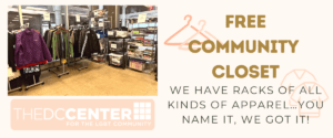 Free Community Closet - Winter Contributions