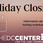 Center Closed - Holiday Season