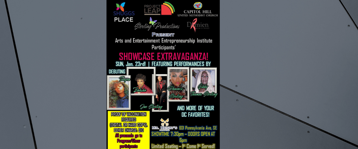 Damien Ministries and Project Leap present: Showcase Extravaganza