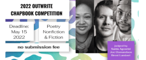 info about Outwrite 2022 Chapbook Contest