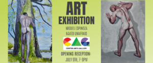 art exhibition graphic