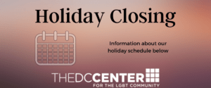 Image with "Holiday closing text"