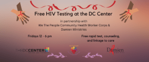 Free HIV Testing at the DC Center