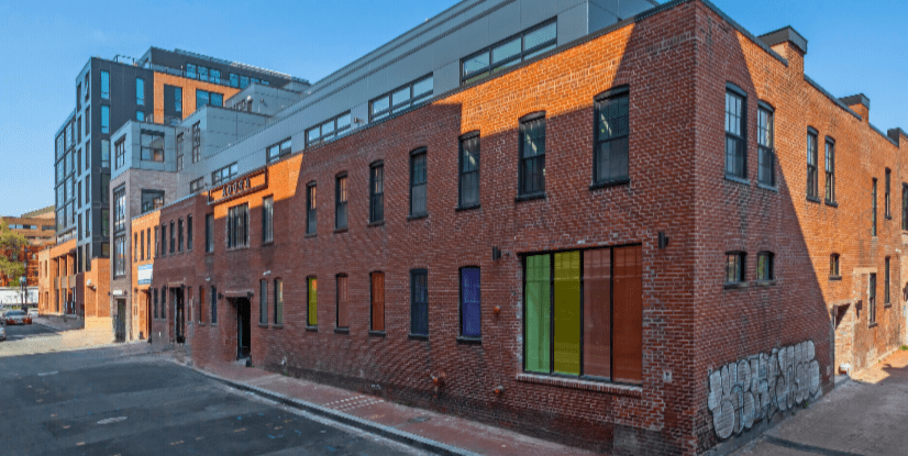 Street view of the outside of the DC Center's New Space