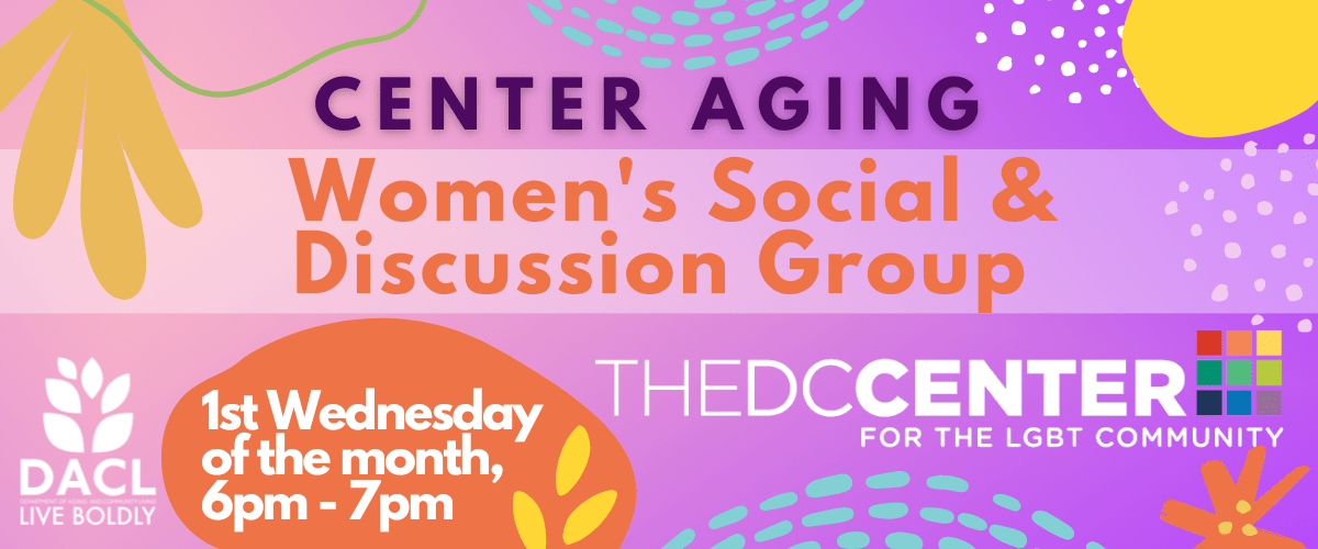 Center Aging: Women's Social & Discussion Group - via Zoom