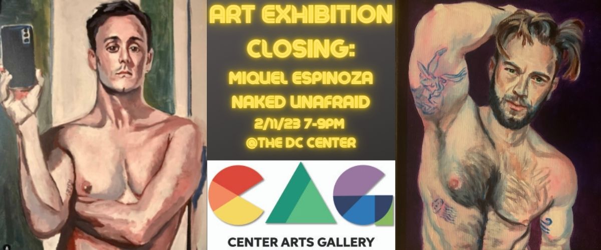 Miguel Espinoza's Naked Unafraid Closing Art Exhibition