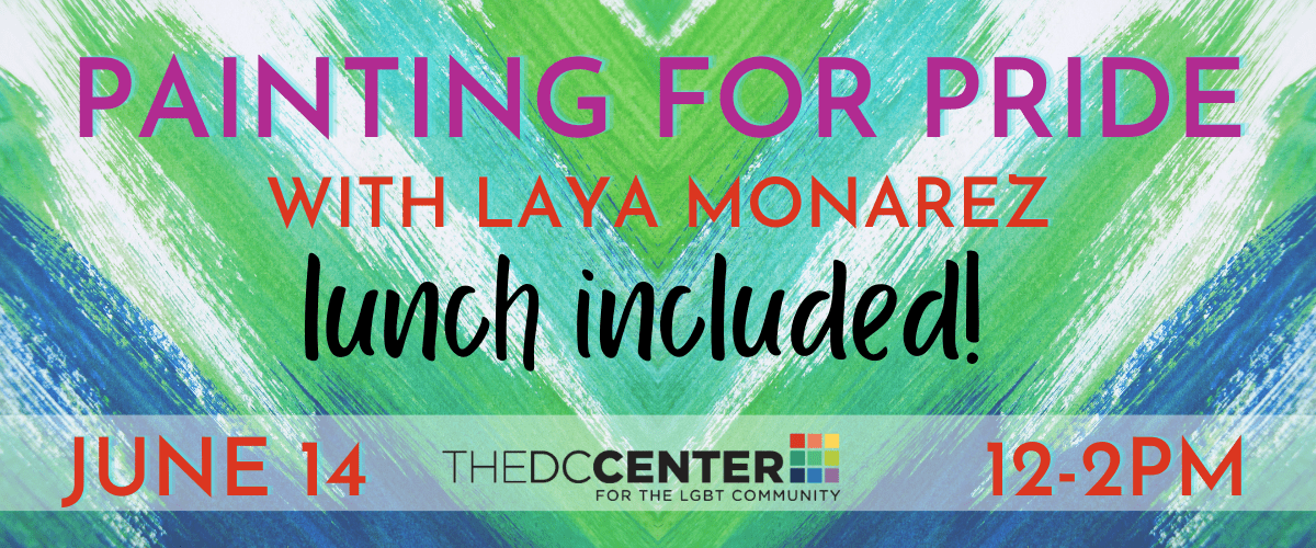 Painting for Pride with Laya Monarez