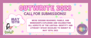 Our OutWrite 2023 Call for Proposals is open!