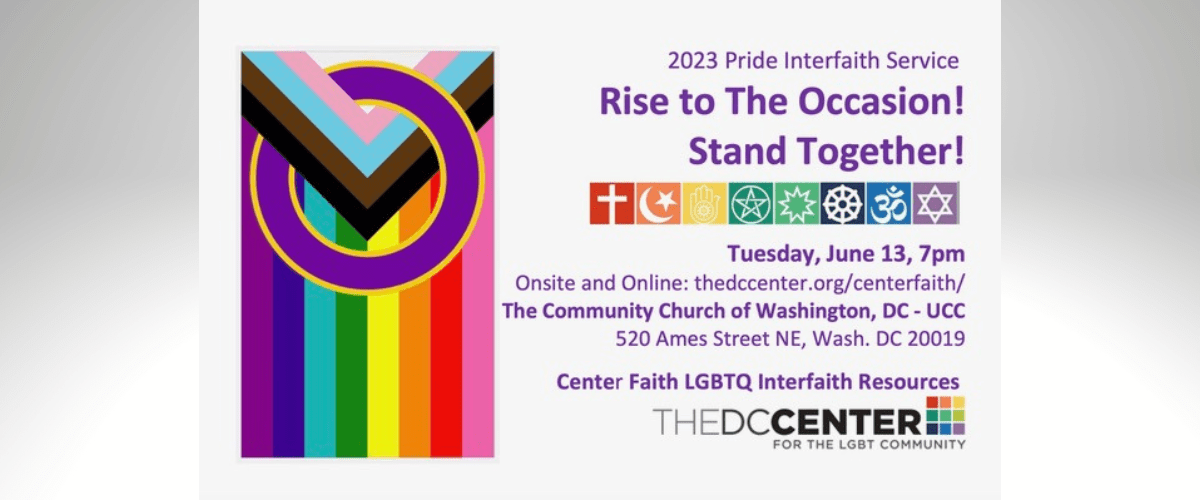 Pride Interfaith Service