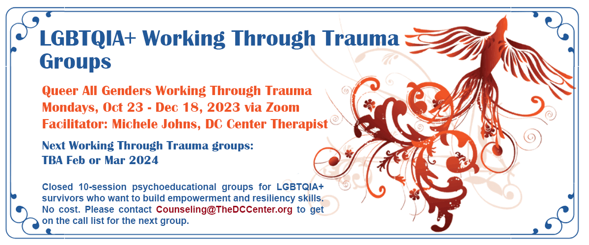 Working Through Trauma psychoeducational support groups