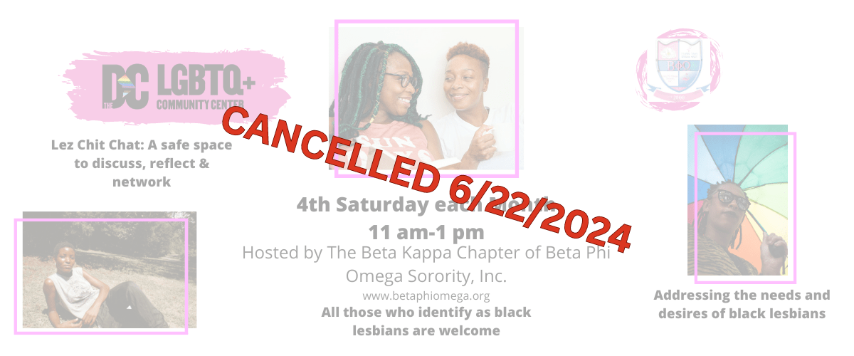 CANCELLED - Black Lesbian Support Group