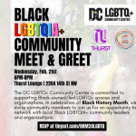 Black LGBTQIA+ Community Meet & Greet