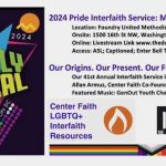 2024 Pride Interfaith Service
